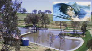 Small surf lake