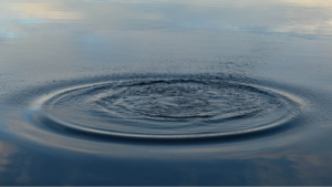 Ripple in water