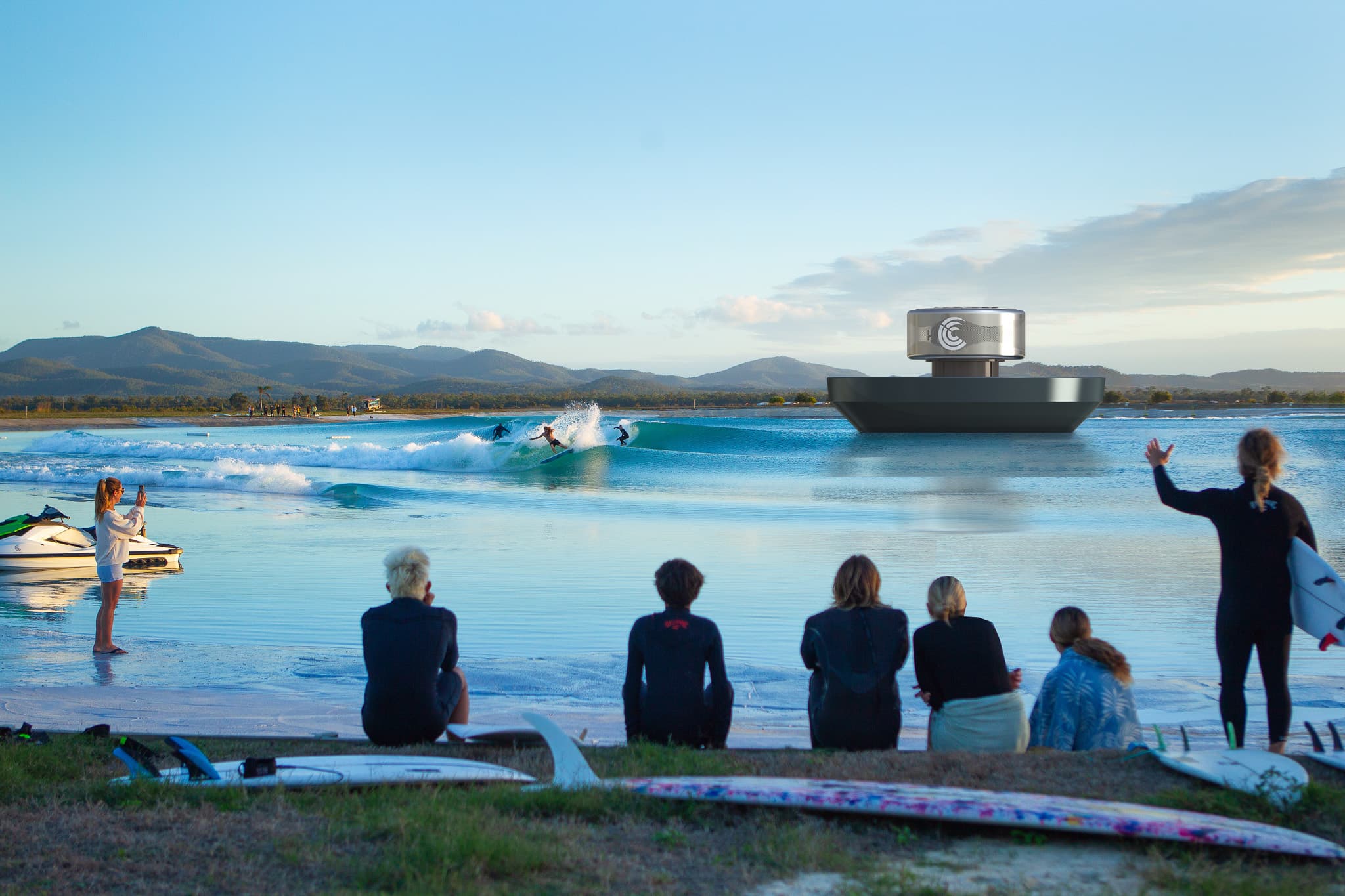 surf lakes new-look machine features in Engineers Australia article